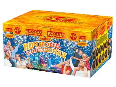 Ночной звездопад Комбинированный Фейерверк купить в Махачкале | mahachkala.salutsklad.ru