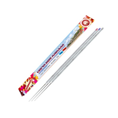 Триколор 300 мм. Бенгальские огни цветные купить в Махачкале | mahachkala.salutsklad.ru