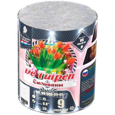 Тюльпаны Батарея салютов купить в Махачкале | mahachkala.salutsklad.ru