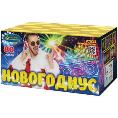 Новогодиус Фейерверк купить в Махачкале | mahachkala.salutsklad.ru