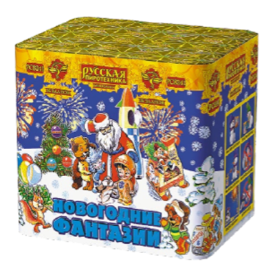 Новогодние фантазии New Салют купить в Махачкале | mahachkala.salutsklad.ru